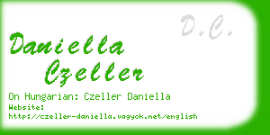 daniella czeller business card